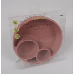 Baby silicone divided plate Filibabba image-5