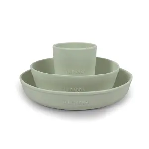 Silicone baby plate, bowl and cup set Filibabba image-0