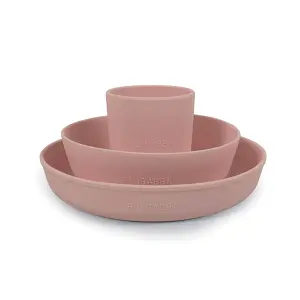 Silicone baby plate, bowl and cup set Filibabba image-0