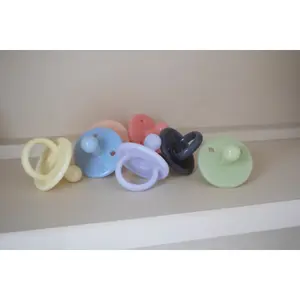 Set of 2 baby silicone teats Filibabba image-2