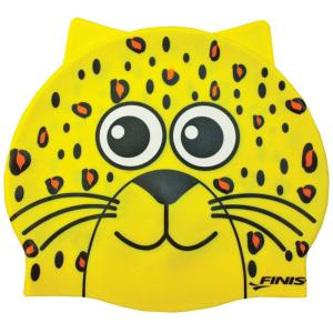 child swim cap Finis Head Leopard