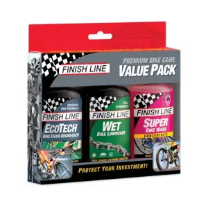 Σετ συντήρησης ποδηλάτου Finish Line PREMIUM BIKE CARE - EcoTech Wet BW (x3) image-0