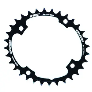 i860o34-fahrradscheibenteller-first-components-al7075-bcd-104-schwarz-34t