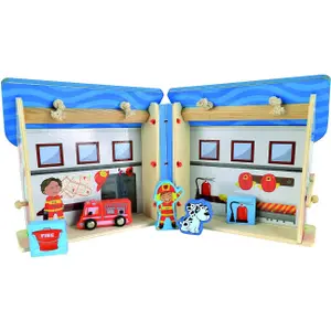 Wooden case for early-learning games First Learning image-1