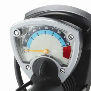 Manomètre de pompe de pied avec adaptateur Fischer SW image-1