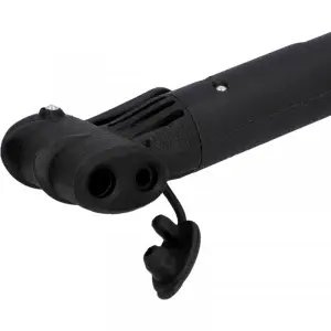 Luftpump för cyklar med dubbla munstycken och för alla ventiler Fischer image-1