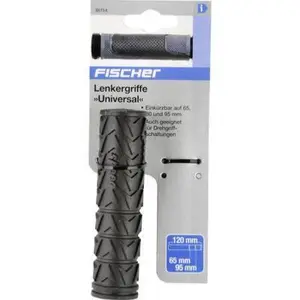 Puños de bicicleta estriados Fischer image-1