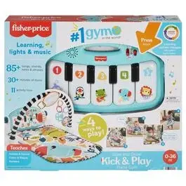 Tapis d'éveil Fisher Price Piano carpet with lights and sounds image-3