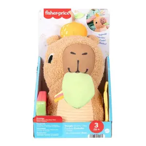 Hračka z měkkého materiálu Fisher Price Snuggly Snacky Capy