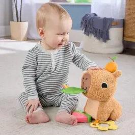 Hračka z měkkého materiálu Fisher Price Snuggly Snacky Capy image-4