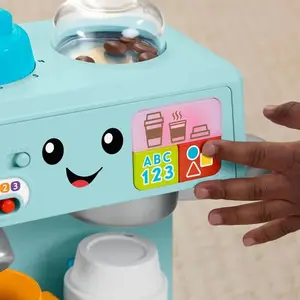 Hračky pro rozvoj Fisher Price Laugh & Learn My First Coffee Machine image-3