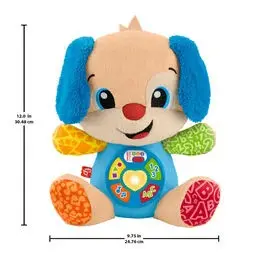 Pluche Fisher Price Laugh & Learn Little Learn With Me image-4