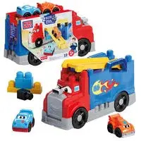 Auto spelletjes Fisher Price Mega Bloks Build & Race Rig image-1