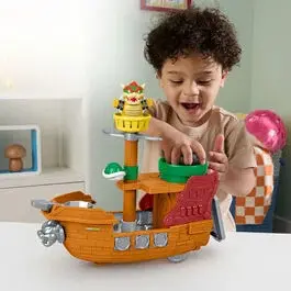 Jogos de simulação de miniaturas Fisher Price Little People Mario Bros image-2