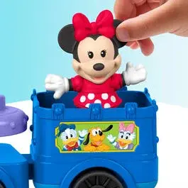 Conjuntos de construção Fisher Price Little People Collector Disney Mickey Musical Train image-2