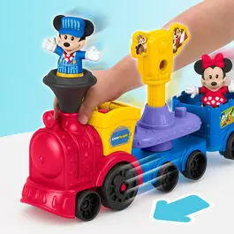 Conjuntos de construção Fisher Price Little People Collector Disney Mickey Musical Train image-4