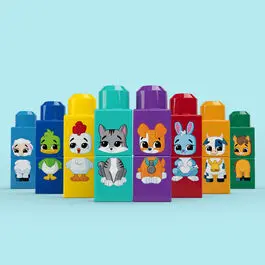 Konstruktionsspiele Fisher Price MEGA Bloks Build & Match Animal Tractor image-3