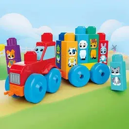 Konstruktionsspiele Fisher Price MEGA Bloks Build & Match Animal Tractor image-5