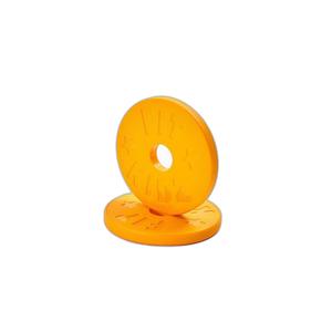 Disco de musculação para crianças com peso olímpico Fit & Rack Bumpers (x2) image-0