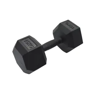 Hexagonal dumbbell Fit & Rack Home image-0