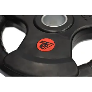 Olympic weight plate with handles Fit & Rack 15 kg image-1