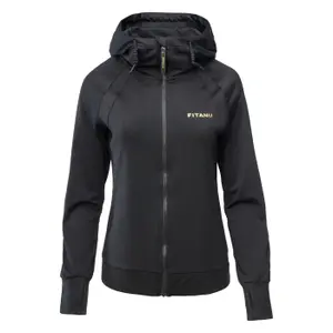 Casaco com capuz com fecho de correr para mulher Fitanu Fiza W