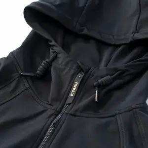 Casaco com capuz com fecho de correr para mulher Fitanu Fiza W image-3