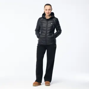 Daunenjacke  mit Kapuze, Damen Fitanu Froxy image-3