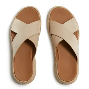 Women's cross-strap wedge sandals FitFlop F-Mode image-2