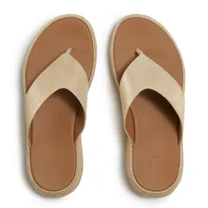 Women's wedge sandals FitFlop F-Mode Toe-Post image-1