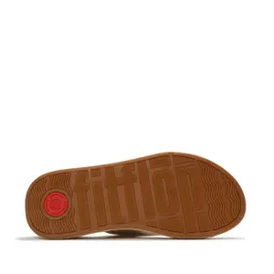 Women's wedge sandals FitFlop F-Mode Toe-Post image-3