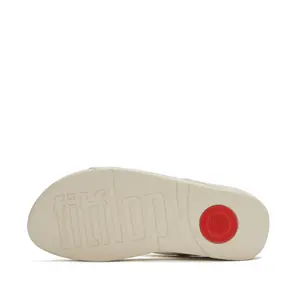 Women's mules FitFlop Fino Marbled-Stone H-Bar image-3