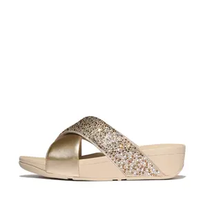 Kilehælssandaler til kvinder FitFlop Lulu Crystal-Mix image-0