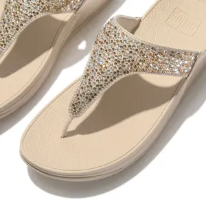 Chanclas de mujer FitFlop Lulu Crystal-Mix image-3