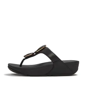 Women's flip-flops FitFlop Lulu Marbled-Stone image-1