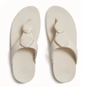Women's flip-flops FitFlop Lulu Marbled-Stone image-2