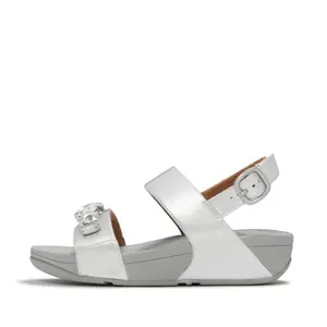 Keil-Sandalen für Damen FitFlop Lulu Ultra-Jewel Metallic