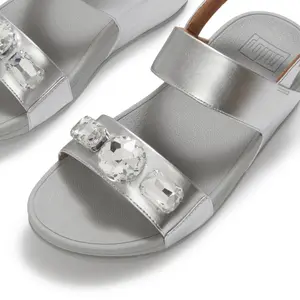 Keil-Sandalen für Damen FitFlop Lulu Ultra-Jewel Metallic image-4