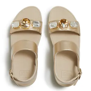 Keil-Sandalen für Damen FitFlop Lulu Ultra-Jewel Metallic image-2
