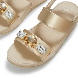 Keil-Sandalen für Damen FitFlop Lulu Ultra-Jewel Metallic image-4