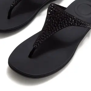 Women's flip-flops FitFlop Solay Mixed-Crystal image-4