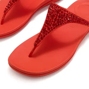 Women's flip-flops FitFlop Solay Mixed-Crystal image-4