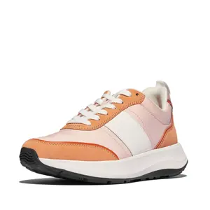 Women's Nylon/Suede Trainers FitFlop F-Mode Flow image-1