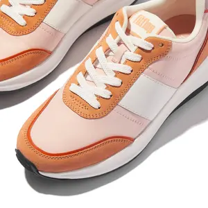 Women's Nylon/Suede Trainers FitFlop F-Mode Flow image-3