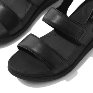 Women's Adjustable Back-Strap Wedge Sandals FitFlop F-Mode Go image-4