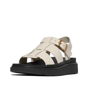 Klapki na koturnie w stylu rybaka damskie FitFlop Gen-FF image-1