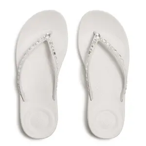 Multi-Crystal Flip Flops Women FitFlop Iqushion image-2