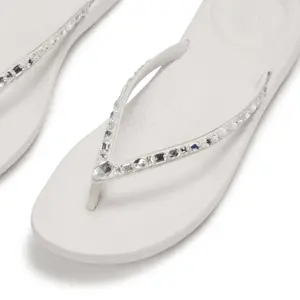 Multi-Crystal Flip Flops Women FitFlop Iqushion image-4
