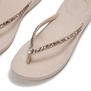Multi-Crystal Flip Flops Women FitFlop Iqushion image-4