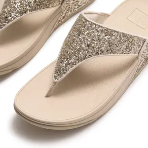 Flip-Flops für Damen FitFlop Lulu Multi-Tonal Glitter image-4